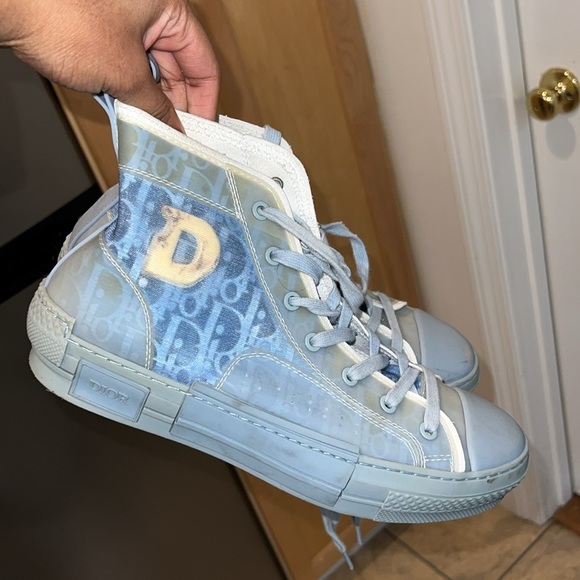 Dior blue sneakers - Picture 3 of 5